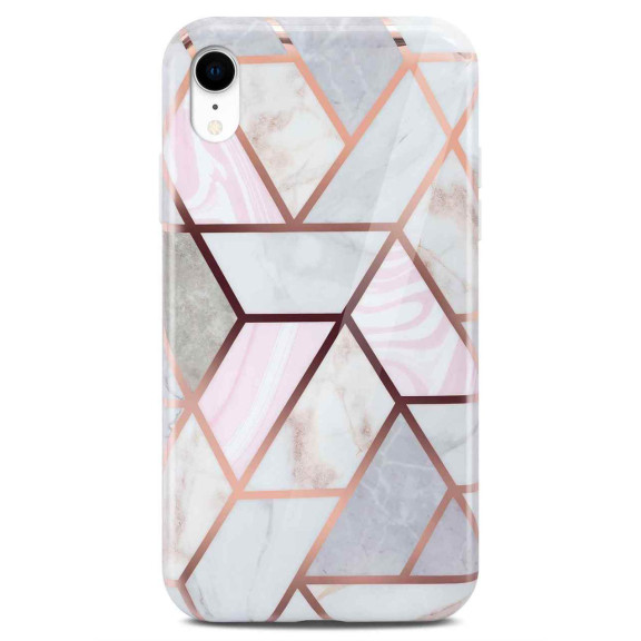 ONEFLOW Sense Case iPhone XR Marmor Optik – Weiteres Produktbild 1