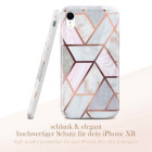 ONEFLOW Sense Case iPhone XR Marmor Optik – Weiteres Produktbild 2