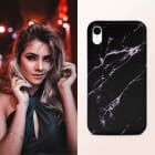 ONEFLOW Sense Case iPhone XR Marmor Optik – Weiteres Produktbild 4