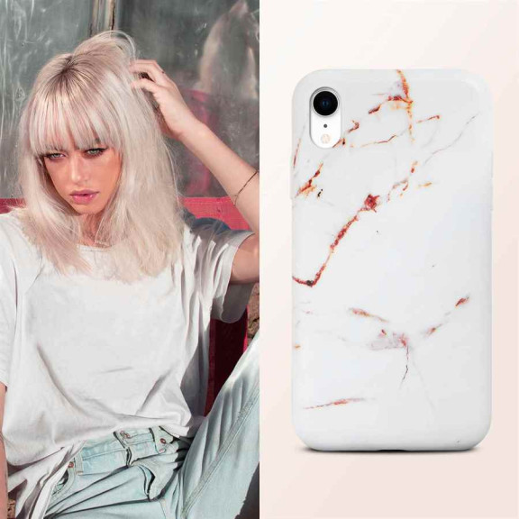 ONEFLOW Sense Case iPhone XR Marmor Optik – Weiteres Produktbild 4 ONEFLOW Sense Case iPhone XR Marmor Optik – Weiteres Produktbild 4