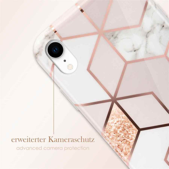 ONEFLOW Sense Case iPhone XR Marmor Optik – Weiteres Produktbild 5