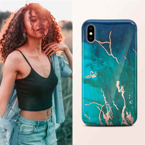 ONEFLOW Sense Case iPhone XS Marmor Optik – Weiteres Produktbild 4 ONEFLOW Sense Case iPhone XS Marmor Optik – Weiteres Produktbild 4