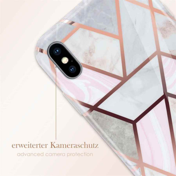 ONEFLOW Sense Case iPhone XS Marmor Optik – Weiteres Produktbild 5