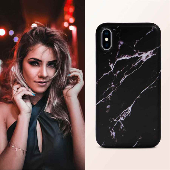 ONEFLOW Sense Case iPhone XS Marmor Optik – Weiteres Produktbild 4 ONEFLOW Sense Case iPhone XS Marmor Optik – Weiteres Produktbild 4