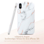 ONEFLOW Sense Case iPhone XS Marmor Optik – Weiteres Produktbild 2