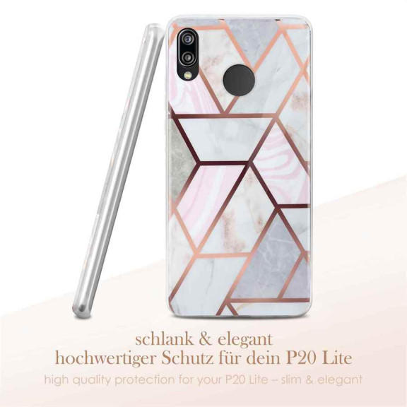 ONEFLOW Sense Case Huawei P20 Lite Marmor Optik – Weiteres Produktbild 2 ONEFLOW Sense Case Huawei P20 Lite Marmor Optik – Weiteres Produktbild 2