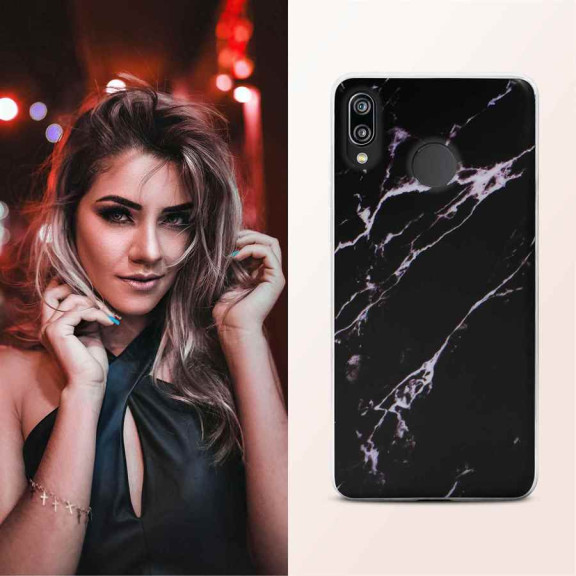 ONEFLOW Sense Case Huawei P20 Lite Marmor Optik – Weiteres Produktbild 4