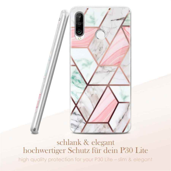 ONEFLOW Sense Case Huawei P30 Lite Marmor Optik – Weiteres Produktbild 2 ONEFLOW Sense Case Huawei P30 Lite Marmor Optik – Weiteres Produktbild 2