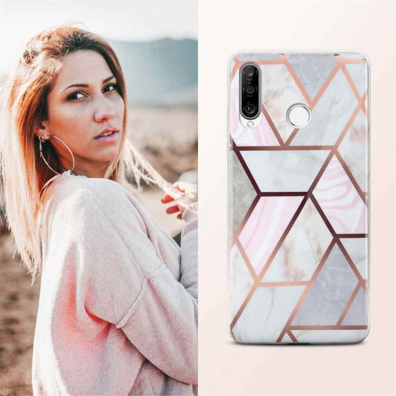 ONEFLOW Sense Case Huawei P30 Lite Marmor Optik – Weiteres Produktbild 4 ONEFLOW Sense Case Huawei P30 Lite Marmor Optik – Weiteres Produktbild 4