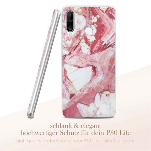 ONEFLOW Sense Case Huawei P30 Lite Marmor Optik – Weiteres Produktbild 2 ONEFLOW Sense Case Huawei P30 Lite Marmor Optik – Weiteres Produktbild 2