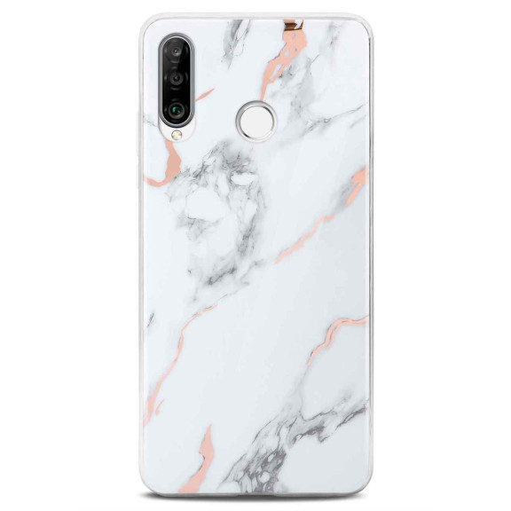 ONEFLOW Sense Case Huawei P30 Lite New Edition Marmor Optik – Weiteres Produktbild 1