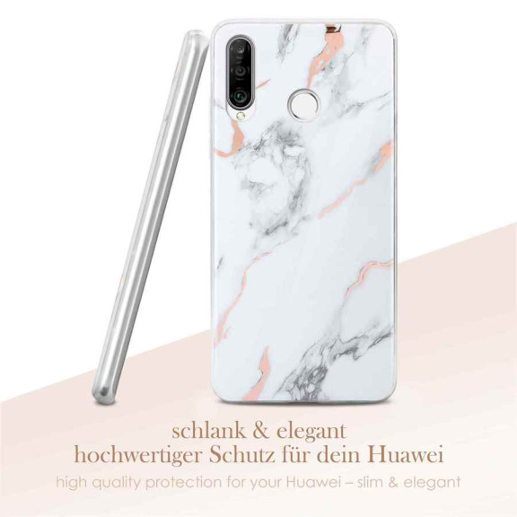 ONEFLOW Sense Case Huawei P30 Lite New Edition Marmor Optik – Weiteres Produktbild 2