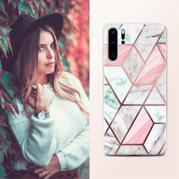 ONEFLOW Sense Case Huawei P30 Pro Marmor Optik – Weiteres Produktbild 4 ONEFLOW Sense Case Huawei P30 Pro Marmor Optik – Weiteres Produktbild 4