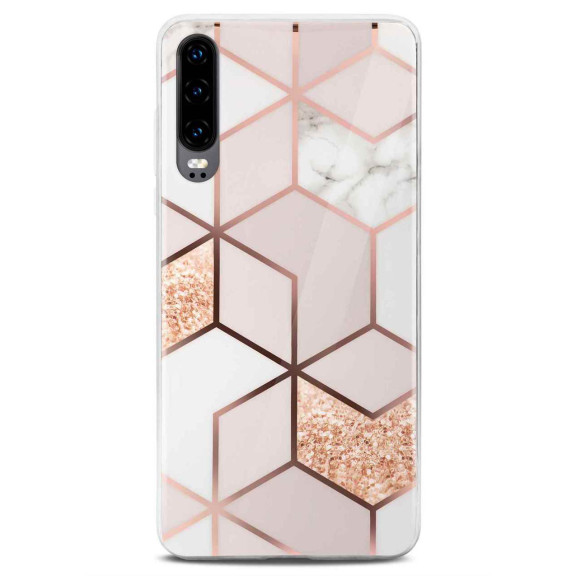 ONEFLOW Sense Case Huawei P30 Marmor Optik – Weiteres Produktbild 1