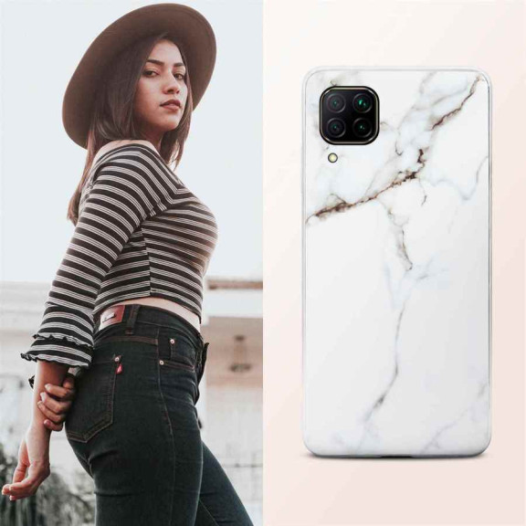 ONEFLOW Sense Case Huawei P40 Lite Marmor Optik – Weiteres Produktbild 4