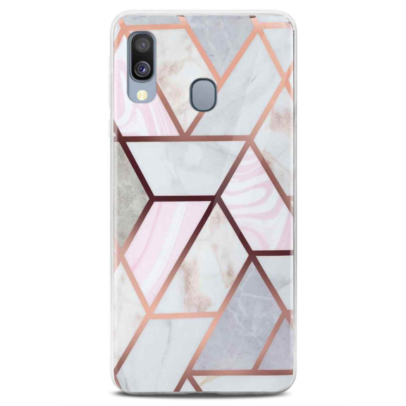 ONEFLOW Sense Case Samsung Galaxy A20e Marmor Optik – Weiteres Produktbild 1