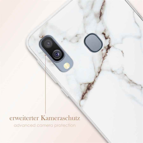 ONEFLOW Sense Case Samsung Galaxy A20e Marmor Optik – Weiteres Produktbild 5