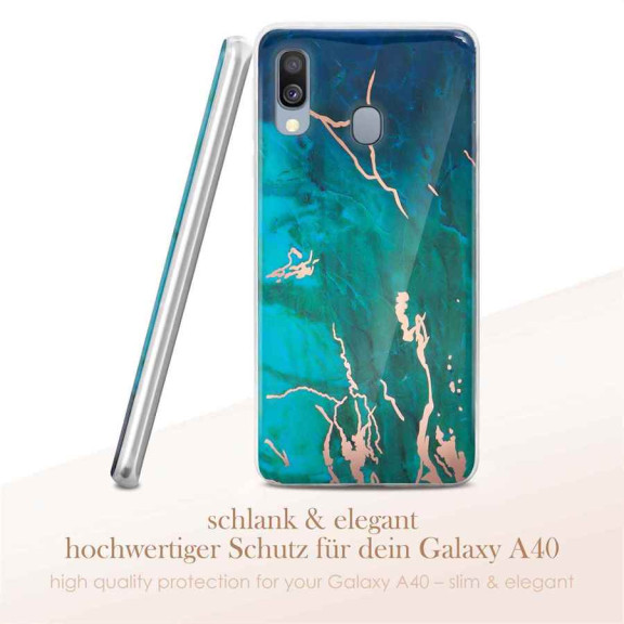 ONEFLOW Sense Case Samsung Galaxy A40 Marmor Optik – Weiteres Produktbild 2 ONEFLOW Sense Case Samsung Galaxy A40 Marmor Optik – Weiteres Produktbild 2