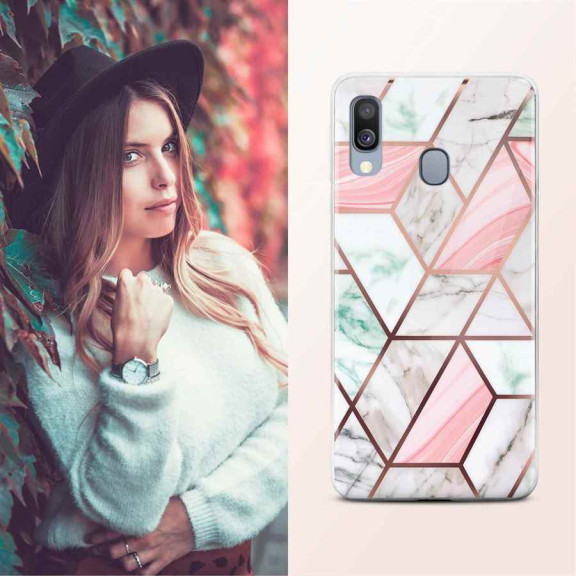 ONEFLOW Sense Case Samsung Galaxy A40 Marmor Optik – Weiteres Produktbild 4 ONEFLOW Sense Case Samsung Galaxy A40 Marmor Optik – Weiteres Produktbild 4