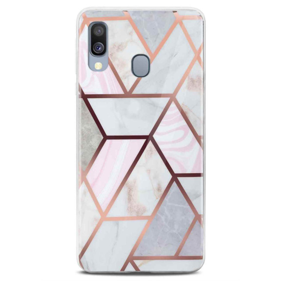 ONEFLOW Sense Case Samsung Galaxy A40 Marmor Optik – Weiteres Produktbild 1