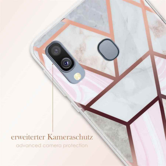 ONEFLOW Sense Case Samsung Galaxy A40 Marmor Optik – Weiteres Produktbild 5
