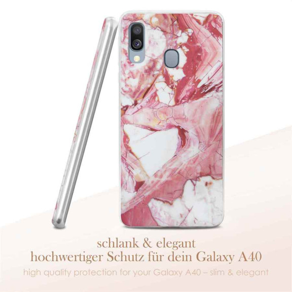 ONEFLOW Sense Case Samsung Galaxy A40 Marmor Optik – Weiteres Produktbild 2 ONEFLOW Sense Case Samsung Galaxy A40 Marmor Optik – Weiteres Produktbild 2