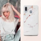 ONEFLOW Sense Case Samsung Galaxy A40 Marmor Optik – Weiteres Produktbild 4