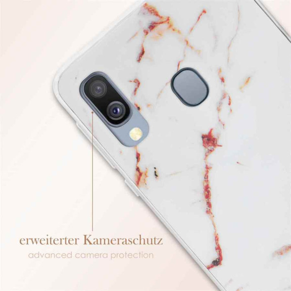 ONEFLOW Sense Case Samsung Galaxy A40 Marmor Optik – Weiteres Produktbild 5