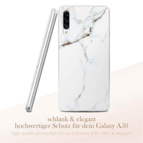 ONEFLOW Sense Case Samsung Galaxy A50 Marmor Optik – Weiteres Produktbild 2 ONEFLOW Sense Case Samsung Galaxy A50 Marmor Optik – Weiteres Produktbild 2