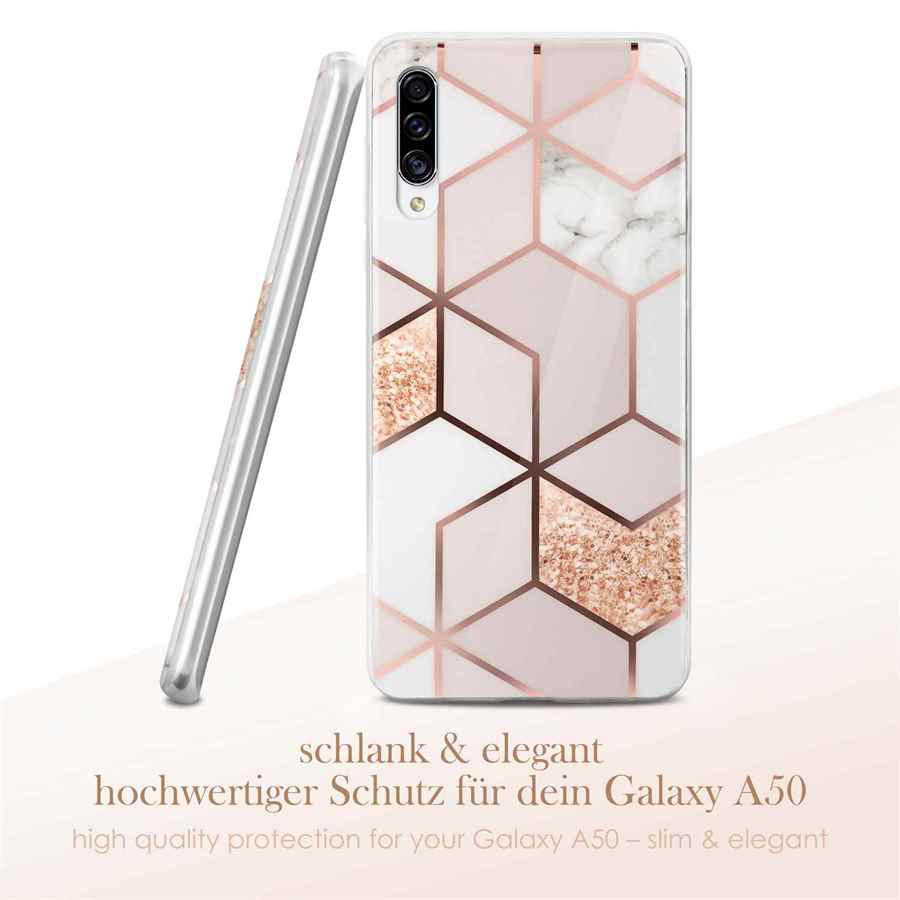 ONEFLOW Sense Case Samsung Galaxy A50 Marmor Optik – Weiteres Produktbild 2 ONEFLOW Sense Case Samsung Galaxy A50 Marmor Optik – Weiteres Produktbild 2