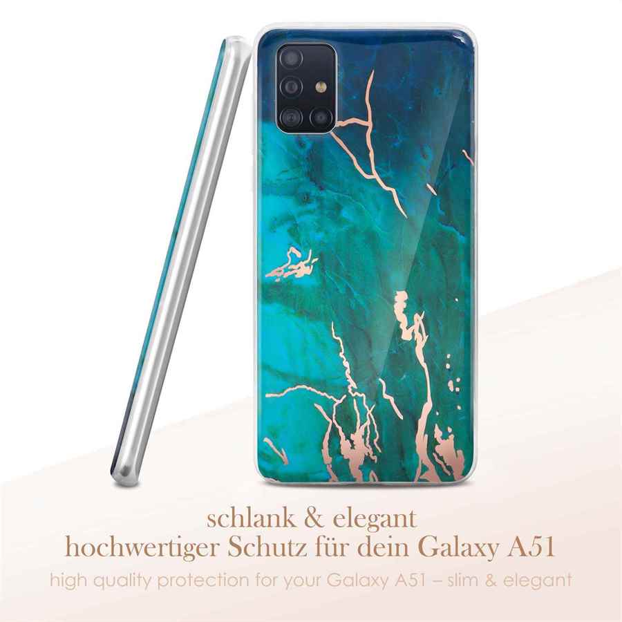 ONEFLOW Sense Case Samsung Galaxy A51 Marmor Optik – Weiteres Produktbild 2 ONEFLOW Sense Case Samsung Galaxy A51 Marmor Optik – Weiteres Produktbild 2