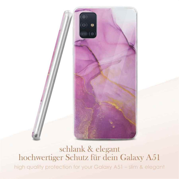 ONEFLOW Sense Case Samsung Galaxy A51 Marmor Optik – Weiteres Produktbild 2