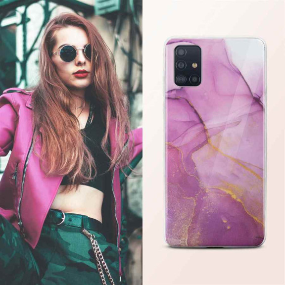 ONEFLOW Sense Case Samsung Galaxy A51 Marmor Optik – Weiteres Produktbild 4 ONEFLOW Sense Case Samsung Galaxy A51 Marmor Optik – Weiteres Produktbild 4