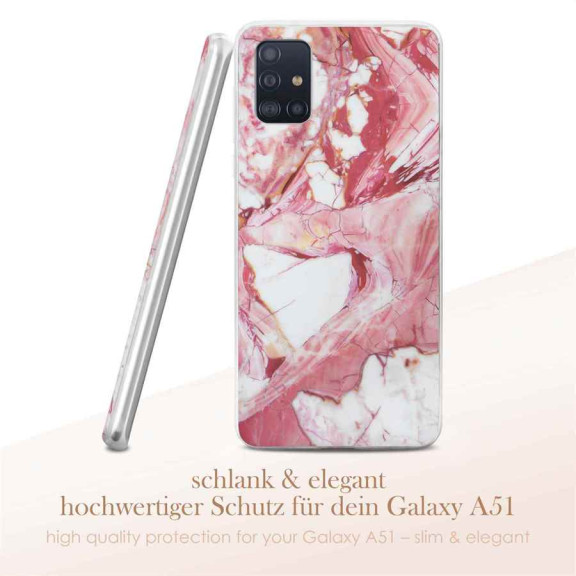 ONEFLOW Sense Case Samsung Galaxy A51 Marmor Optik – Weiteres Produktbild 2 ONEFLOW Sense Case Samsung Galaxy A51 Marmor Optik – Weiteres Produktbild 2