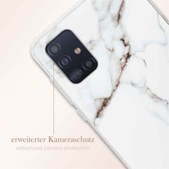 ONEFLOW Sense Case Samsung Galaxy A51 Marmor Optik – Weiteres Produktbild 5