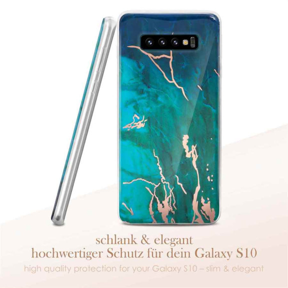 ONEFLOW Sense Case Samsung Galaxy S10 Marmor Optik – Weiteres Produktbild 2