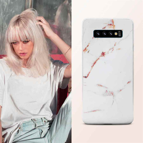 ONEFLOW Sense Case Samsung Galaxy S10 Marmor Optik – Weiteres Produktbild 4