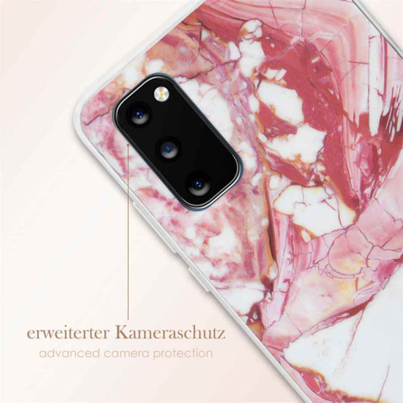 ONEFLOW Sense Case Samsung Galaxy S20 Marmor Optik – Weiteres Produktbild 5