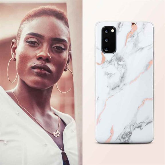 ONEFLOW Sense Case Samsung Galaxy S20 Marmor Optik – Weiteres Produktbild 4 ONEFLOW Sense Case Samsung Galaxy S20 Marmor Optik – Weiteres Produktbild 4