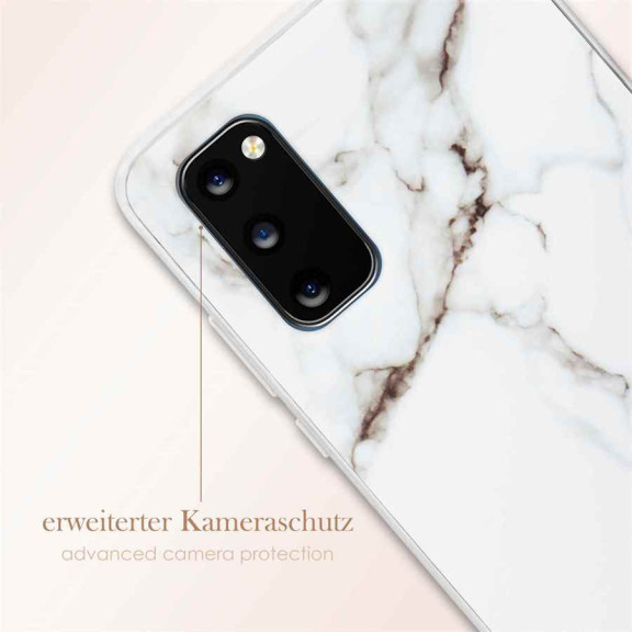 ONEFLOW Sense Case Samsung Galaxy S20 Marmor Optik – Weiteres Produktbild 5