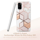 ONEFLOW Sense Case Samsung Galaxy S20 Marmor Optik – Weiteres Produktbild 2