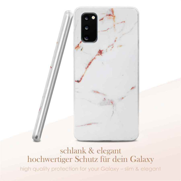 ONEFLOW Sense Case Samsung Galaxy S20 5G Marmor Optik – Weiteres Produktbild 2