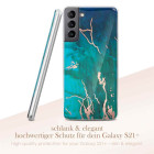 ONEFLOW Sense Case Samsung Galaxy S21 Plus Marmor Optik – Weiteres Produktbild 2