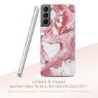 ONEFLOW Sense Case Samsung Galaxy S21 Plus Marmor Optik – Weiteres Produktbild 2
