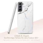 ONEFLOW Sense Case Samsung Galaxy S21 Plus Marmor Optik – Weiteres Produktbild 2