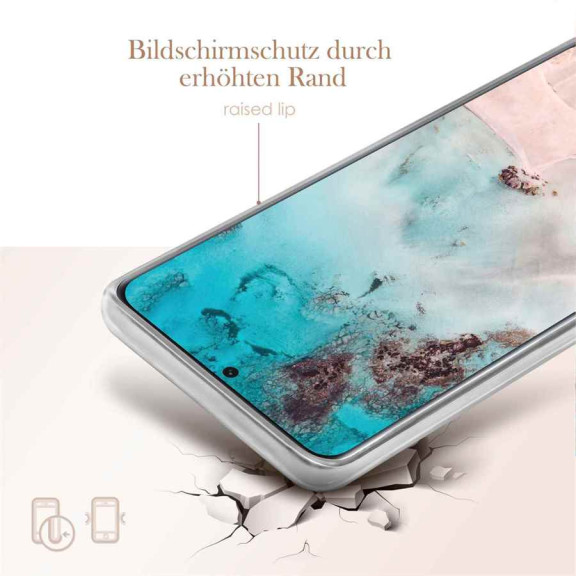 ONEFLOW Sense Case Samsung Galaxy S21 Ultra Marmor Optik – Weiteres Produktbild 3