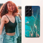 ONEFLOW Sense Case Samsung Galaxy S21 Ultra Marmor Optik – Weiteres Produktbild 4