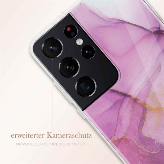 ONEFLOW Sense Case Samsung Galaxy S21 Ultra Marmor Optik – Weiteres Produktbild 5 ONEFLOW Sense Case Samsung Galaxy S21 Ultra Marmor Optik – Weiteres Produktbild 5
