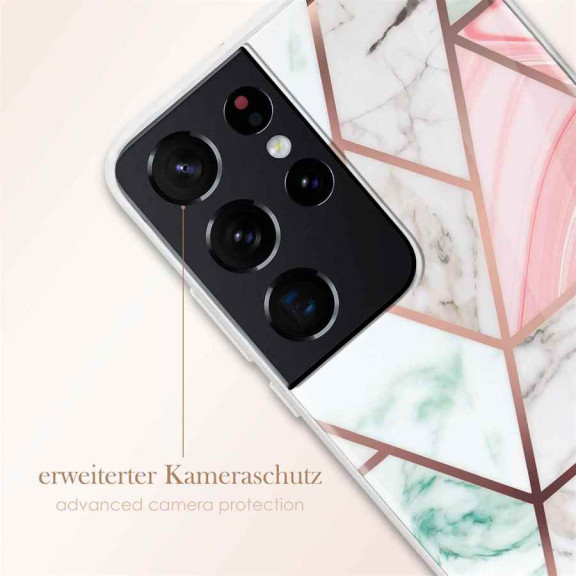 ONEFLOW Sense Case Samsung Galaxy S21 Ultra Marmor Optik – Weiteres Produktbild 5