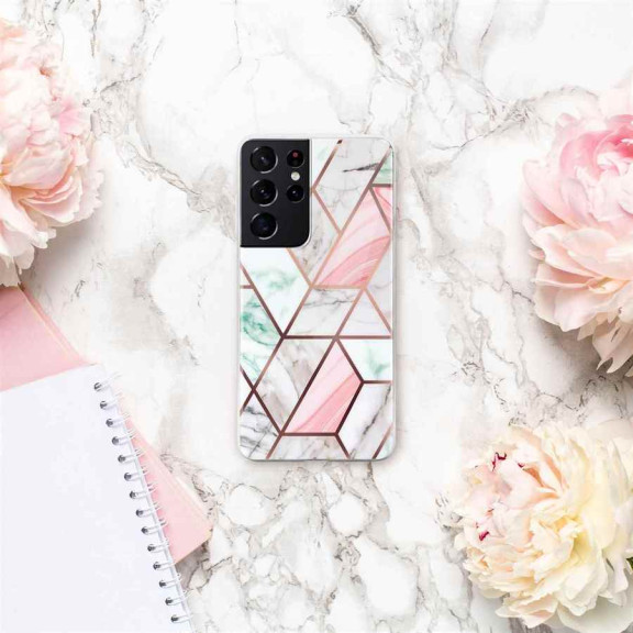 ONEFLOW Sense Case Samsung Galaxy S21 Ultra Marmor Optik – Weiteres Produktbild 6 ONEFLOW Sense Case Samsung Galaxy S21 Ultra Marmor Optik – Weiteres Produktbild 6